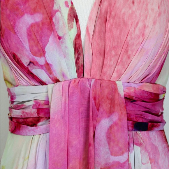 Fame and Partners Long watercolor gown - Picture 5 of 16